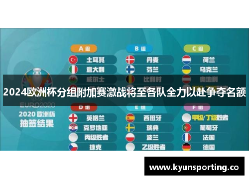 2024欧洲杯分组附加赛激战将至各队全力以赴争夺名额