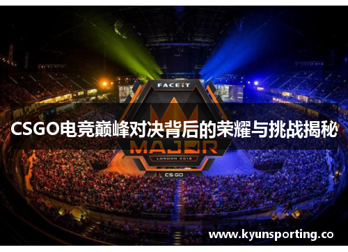 CSGO电竞巅峰对决背后的荣耀与挑战揭秘